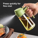 2 in1 Oil Sprayer Jar (China) ( গ্লাস বডি)( তিনটার মধ্যে যে কোন একটি কালার পাবেন) 