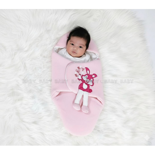 Premium Baby Blanket ( ০-৯ মাস ) (Pink)