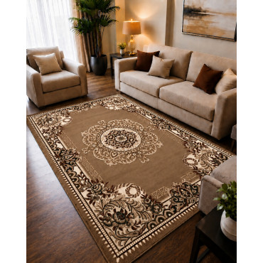Premium Living Room Carpet (BrnD4)