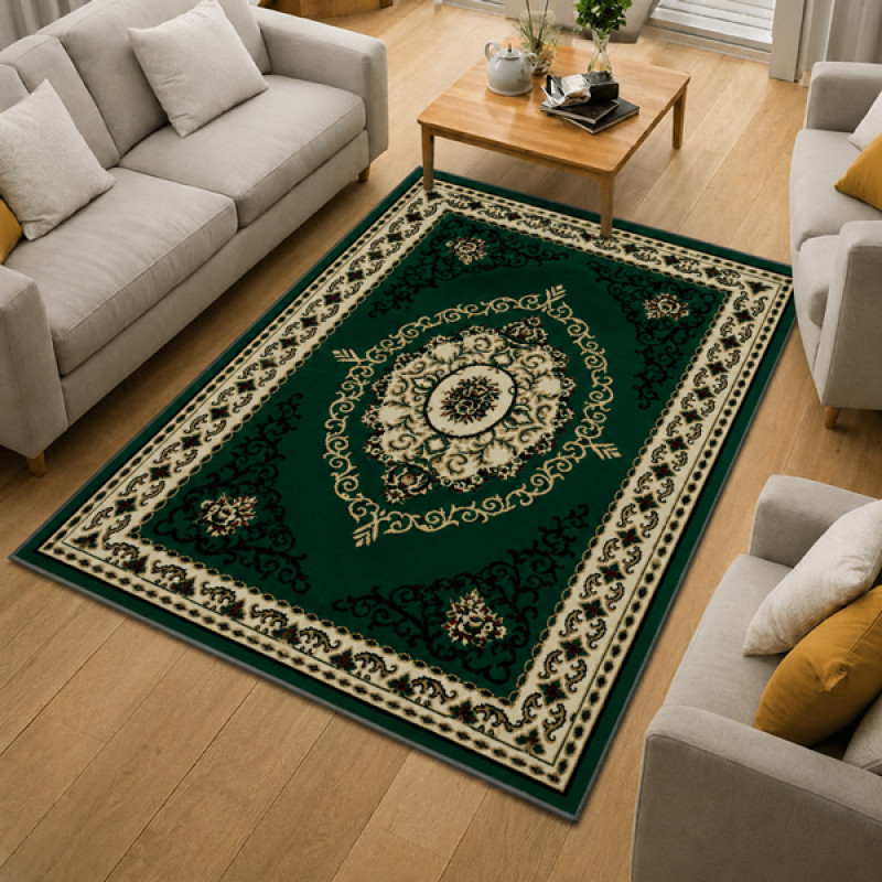 Premium Living Room Carpet (GrnD3)
