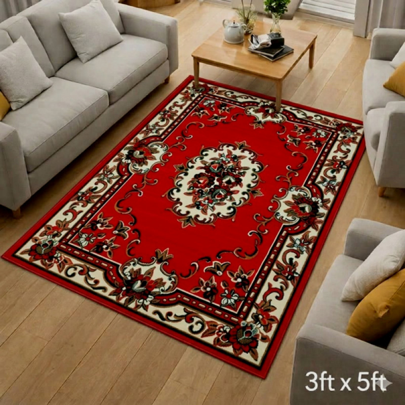 Premium Living Room Carpet (RedD2)