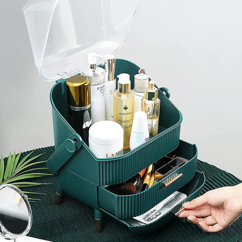 Dust-Proof Makeup Storage Box