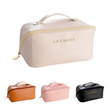 Leather Cosmetics Bag