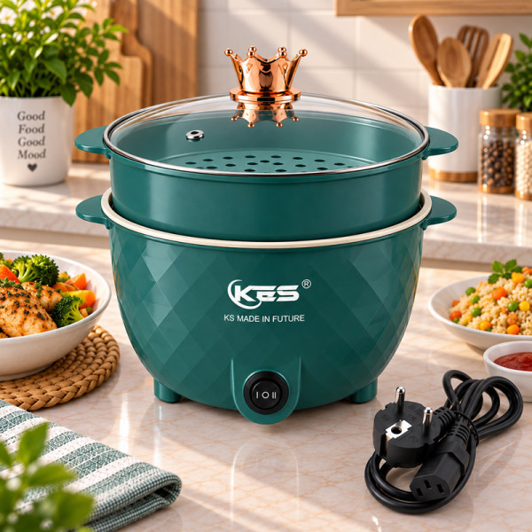 Nonstick Electric Cooker 3.5L (Green)