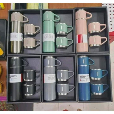 Vacuum Flask Set (Bl...