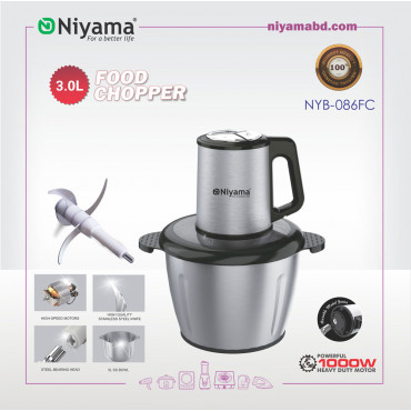 Niyama Food Chopper - NYB-086FC 