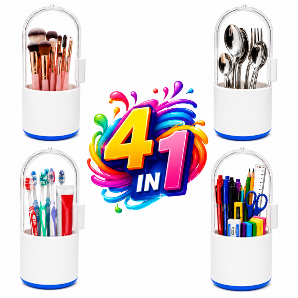 Toothbrush Or Makeup Brush Holder