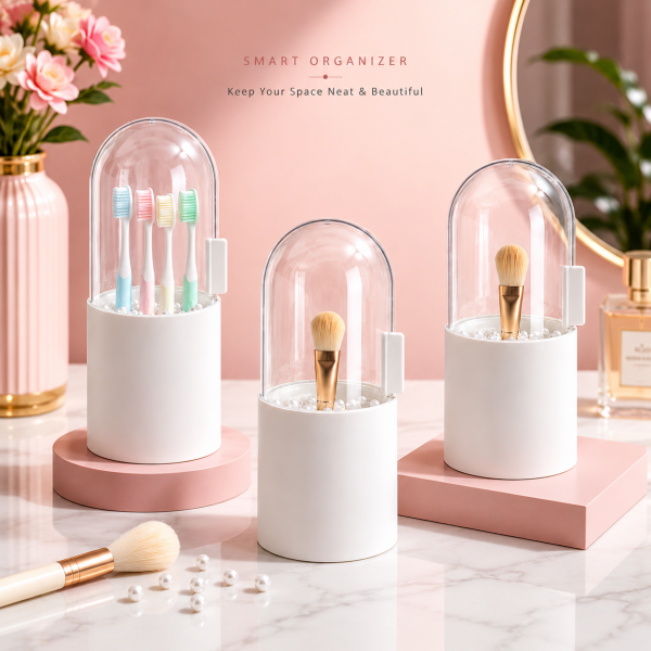 Toothbrush Or Makeup Brush Holder 
