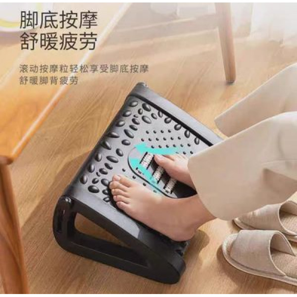Footrest Under Desk with Massage Roller