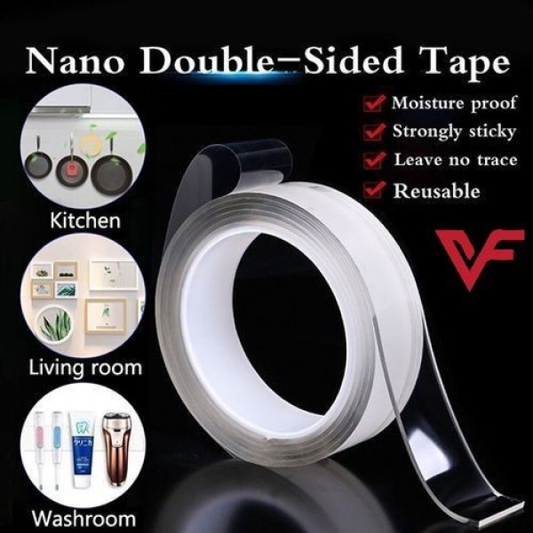 (২ মিটার) Double Side Magic Tape