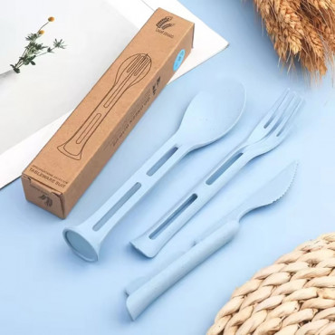 3 In 1 Travel Tableware Set