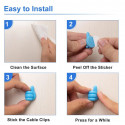 Hand Thumb Shaped Cable Cord Holder 10 pics set