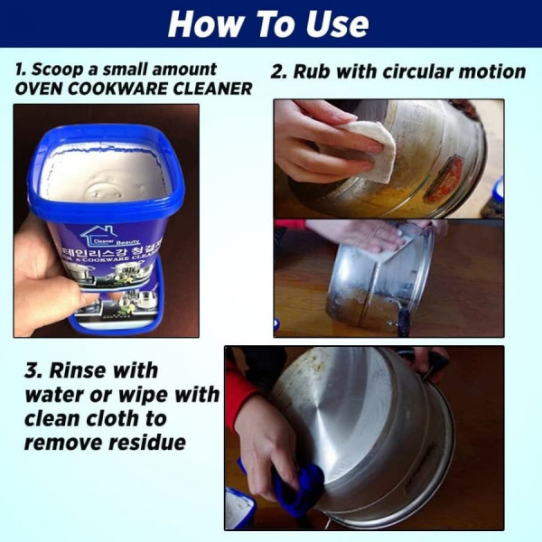 Kitchen Cookware Cleaner & Rust Remover