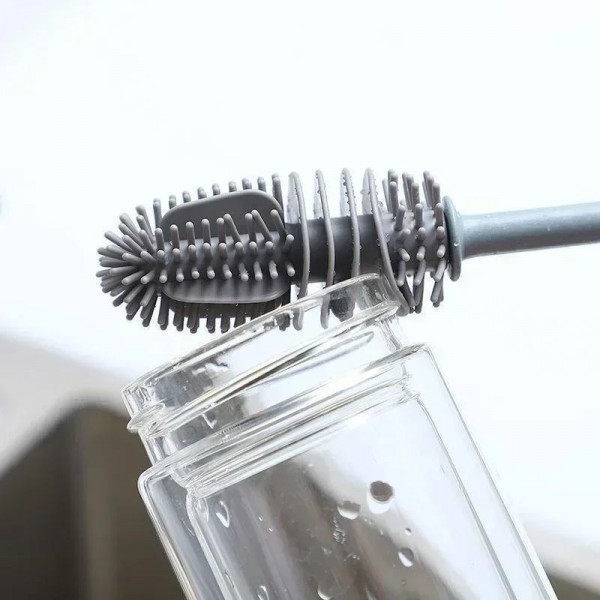 Long Handle Silicone Cleaning Brush