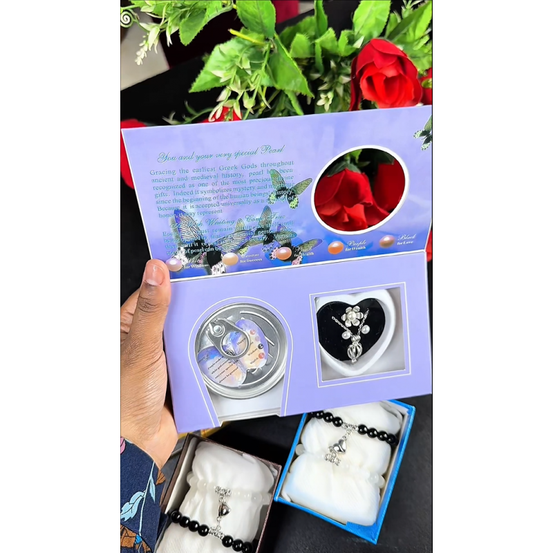 Love Pearl Necklace Gift