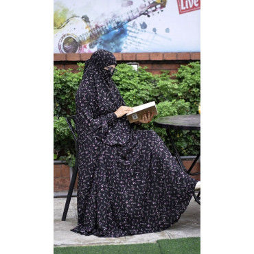 Long Abaya Zilbab Code-300
