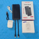 Ven Den power bank and Samsung Airbuds