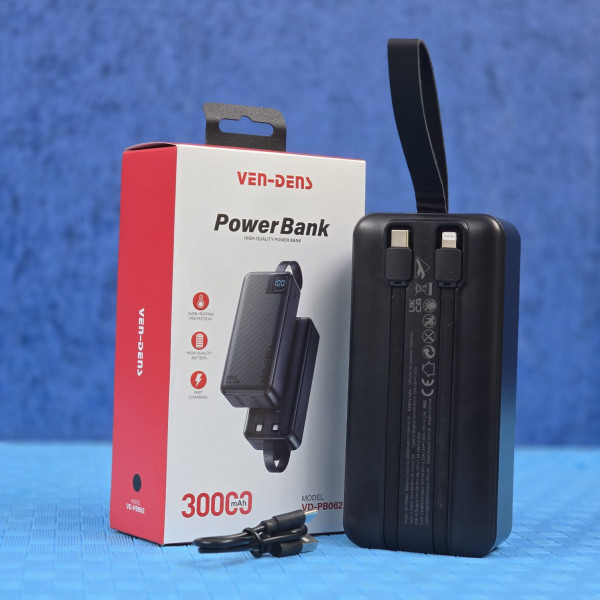 VEN-DENS 30,000mAh Power Bank