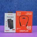 VEN-DENS 10000mAh Super Fast Charging Power Bank. OnePlus Wireless Neckband 