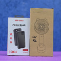 VEN-DENS 10000mAh পাওয়ার ব্যাংক ও পোর্টেবল ফ্যান কম্বো অফার! 
