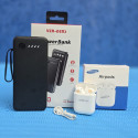 Ven-Dens Power Bank and Samsung Airpods