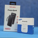 Ven-Dens Power Bank and Samsung Airpods
