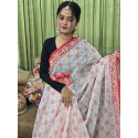 প্রিমিয়াম হাফসিল্ক বুটিক শাড়ি