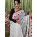 প্রিমিয়াম হাফসিল্ক বুটিক শাড়ি