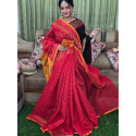 প্রিমিয়াম হাফসিল্ক বুটিক শাড়ি