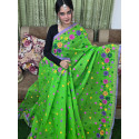 প্রিমিয়াম হাফসিল্ক বুটিক শাড়ি