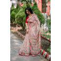 প্রিমিয়াম হাফসিল্ক বুটিক শাড়ি