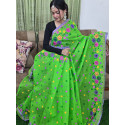 প্রিমিয়াম হাফসিল্ক বুটিক শাড়ি