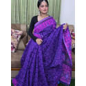 প্রিমিয়াম হাফসিল্ক বুটিক শাড়ি