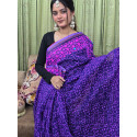 প্রিমিয়াম হাফসিল্ক বুটিক শাড়ি