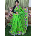 প্রিমিয়াম হাফসিল্ক বুটিক শাড়ি