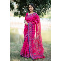 প্রিমিয়াম হাফসিল্ক বুটিক শাড়ি