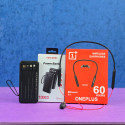 Ven-Dens 10000mAh and  OnePlus  neckband 