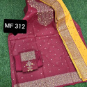স্কিন প্রিন্টেড থ্রি-পিস    MF 312