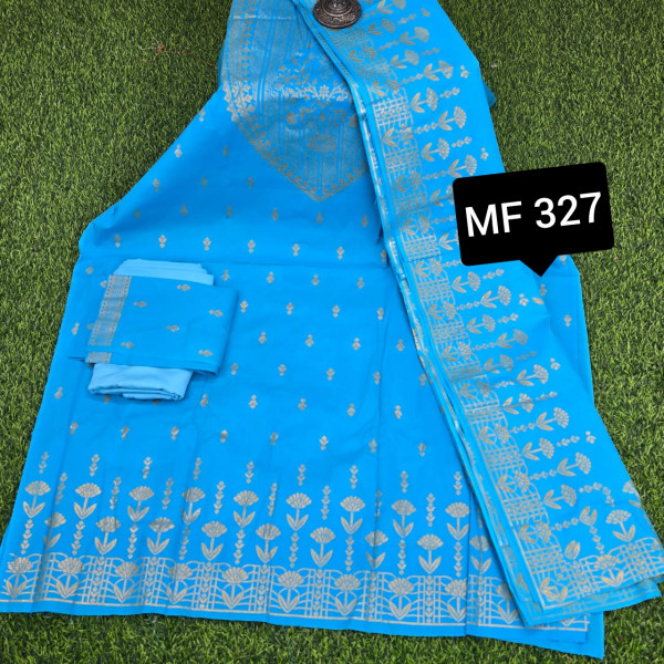 স্কিন প্রিন্টেড থ্রি-পিস    MF 327