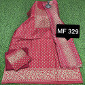 স্কিন প্রিন্টেড থ্রি-পিস   MF 329