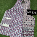 স্কিন প্রিন্টেড থ্রি-পিস    MF 331