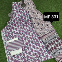 স্কিন প্রিন্টেড থ্রি-পিস    MF 331