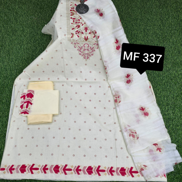 স্কিন প্রিন্টেড থ্রি-পিস    MF 337
