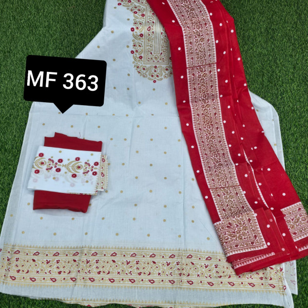 স্কিন প্রিন্টেড থ্রি-পিস    MF 363 