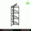  4 Layer Foldable Corner Shelves