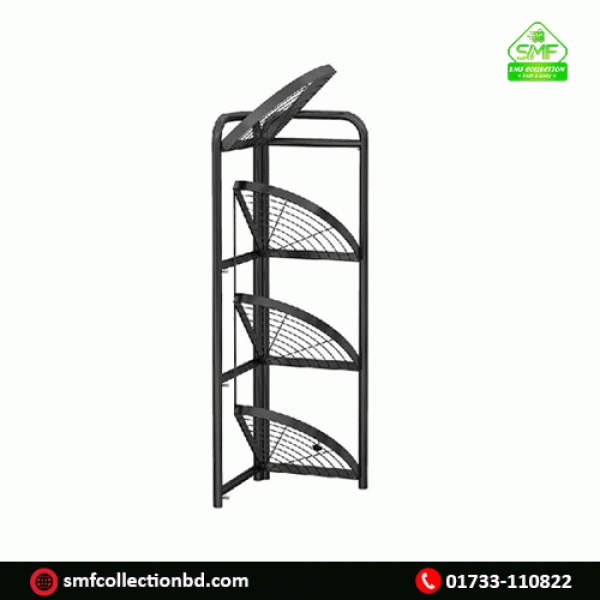  4 Layer Foldable Corner Shelves