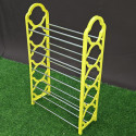 5 Layer Shoe Rack Plastic and Aluminum Metal