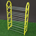 5 Layer Shoe Rack Plastic and Aluminum Metal