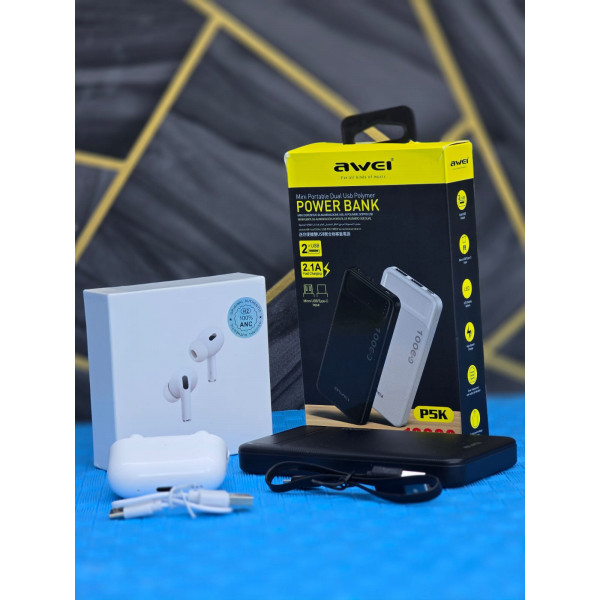 Awei Mini portable PowerBank & Air Buds (2nd Version)