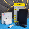 Awei P6K 20000mAh Double USB Output Power Bank and Air Pods